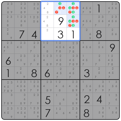 sudoku swordfish explanation